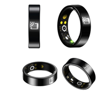 Nuevo Modelo de Anillo Inteligente de Cerámica R20 con Monitorización de Frecuencia Cardíaca, Oxígeno en Sangre, Sueño y Salud Deportiva, con NFC