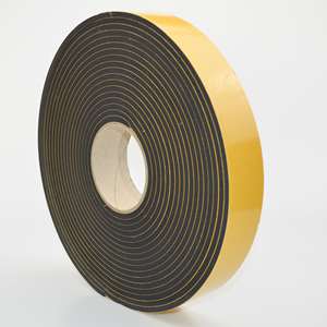 Nastro sigillante EPDM rotolo da 10m spessore 5mm adesivo forte su un lato nastro sigillante in gomma piuma - Product Image 1