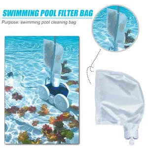 Sac filtrant à fermeture éclair pour nettoyeur de piscine <span class=keywords><strong>Polaris</strong></span> <span class=keywords><strong>280</strong></span> 480, <span class=keywords><strong>pièces</strong></span> de rechange pour filtre de piscine - Product Image 2
