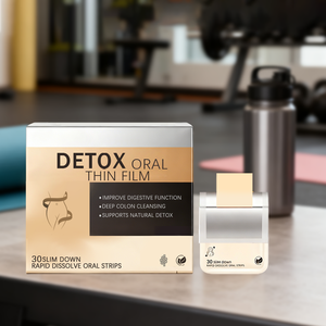 Complément alimentaire en film oral pour le contrôle du poids, combine des biotiques pour la détoxification et des vitamines pour une peau éclatante - Product Image 1