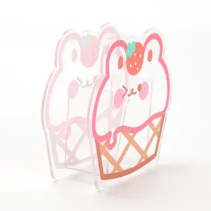 Personalized Desk Pen Organizer Cartoon Cute Creative Multi-grid Pen Holders For Sale