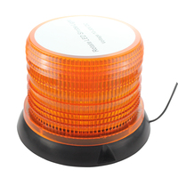 Luz estroboscópica intermitente LED de 12V-24V para coche, faro de emergencia para coche y camión, lámpara estroboscópica de color ámbar