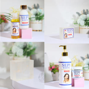 El nuevo cuerpo acné Ácido Kójico glutatión blanqueamiento cuidado de la piel personalizado fuerte blanqueamiento conjuntos de piel cuidado de la piel conjunto para mujer - Product Image 3