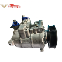 Nuevo compresor de CA Audi Q5 2,0 A1 A3 Q3 Volkswagen Caddy Golf para Scirocco para 2005-2014 12V 1K0820859H 1K0820808A
