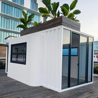 Conteneur d'expédition plat de 20 pieds et 40 pieds, détachable, respirant, imperméable, pour une utilisation en extérieur, maison, appartement, hôtel, pour le stockage en intérieur