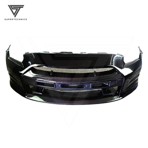 Parachoques Delantero de Fibra de Carbono para Nissan <span class=keywords><strong>GTR</strong></span> <span class=keywords><strong>R35</strong></span> 2008-2016, Modificación al Estilo Top Secret <span class=keywords><strong>GT</strong></span> - Product Image 5