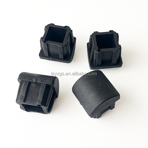 Bouchon carré en demi-cercle carré <span class=keywords><strong>de</strong></span> 16*16mm à l'intérieur <span class=keywords><strong>de</strong></span> la table, <span class=keywords><strong>de</strong></span> la <span class=keywords><strong>chaise</strong></span>, du repose-pieds, des accessoires <span class=keywords><strong>de</strong></span> meubles, du bouchon inférieur - Product Image 4