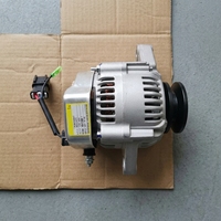 Alternador 4TNV84 ND243 4TNV86 4TNV88 4TNV94 4TNV98 4TNV98T ViO30 ViO35 ViO30-2 129423-77200 para Accesorios de Excavadora Yanmar