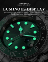 ODM High-End-Hersteller OEM 40mm Gehäuse Edelstahl-Uhr Skelett Automatische Mechanische Relojes Uhren für Herren OEM