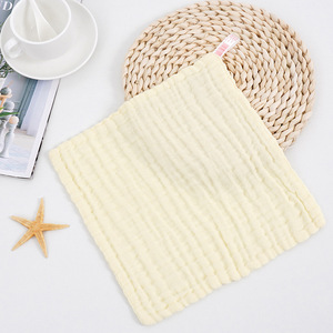 Asciugamano per Neonati <span class=keywords><strong>in</strong></span> <span class=keywords><strong>Mussola</strong></span> di Cotone, Panno Lavabile a 6 Strati, Panno per Ruttino, Asciugamano per Bambini - Product Image 2