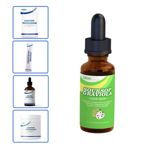 Gotas Líquidas de Guanábana al por Mayor, Refuerzo Inmunológico, Apoyo Celular, MOQ Flexible, Empaque Personalizado, Múltiples Diseños de Etiquetas - Product Image 1