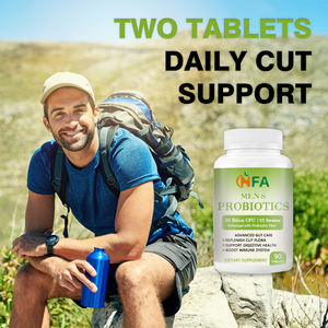 Private Label Men's <b>Probiotic</b> <b>Tablets</b> Male Gut Health Support Probiotics for Men's Wellness Digestive & Immune Probiotics - Product Image 5