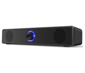 Kép điều khiển máy tính Soundbar BT/có dây kết nối kép thiết kế loa với Stereo Bass USB powered Máy tính để bàn hệ thống âm thanh cho nhà - Product Image 1