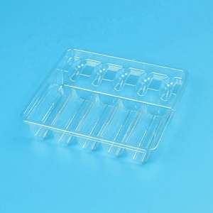 Bandeja De Bolha Descartável Personalizada Para Embalagem Farmacêutica Bandeja Plástica Médica Suporte De Frasco De Ampola Reciclável - Product Image 3