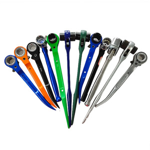 QUEEN Source Factory Best Socket Scaffold Ratchet Wrench <strong>Podger</strong> Ratchet <strong>Spanner</strong> 21mm Carbon Steel 350 NM Max Torque for Sale - Product Image 6