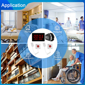 Sistema Inalámbrico de Llamada para Enfermeras con Receptor de Pantalla, Pager para Cuidadores en Hospitales, Residencias y Clínicas - Product Image 2