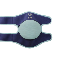 Attelle de massage du genou à lumière rouge rechargeable, appareil chauffant à lumière rouge pour soulager la douleur articulaire du genou