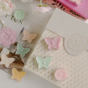 Bougie chauffe-plat créative d'aromathérapie en forme de papillon coloré faite à la main cadeau de <span class=keywords><strong>cire</strong></span> de soja mini bougies parfumées en vrac - Product Image 2