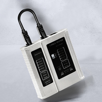 Kit d'outils de réseau électronique professionnel, ensemble d'outils de sertissage de câbles réseau LAN RJ45, kit d'outils pour câbles réseau CAT7, sac d'outils