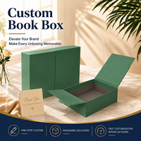 Boîte cadeau en carton rigide recyclable pliable avec logo imprimé personnalisé, laminage mat, emballage de rangement personnalisé
