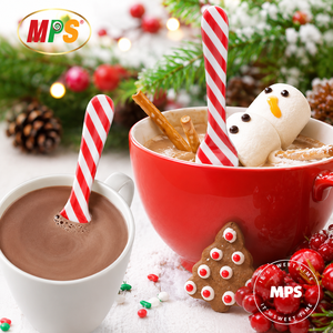 MPS dulce fábrica al por mayor Gran oferta cuchara forma Navidad vacaciones caramelo piruleta duro caramelo palo - Product Image 3