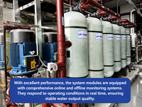 Pompe moteur grande capacité pour équipement de traitement d'eau par osmose inverse (RO) pour systèmes de réutilisation des eaux usées de laboratoires électroniques