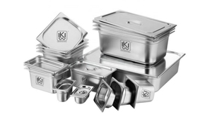 Hot bán gn Pan nhà sản xuất <span class=keywords><strong>gastronorm</strong></span> <span class=keywords><strong>container</strong></span> thực phẩm thép không gỉ gn Pan <span class=keywords><strong>container</strong></span> thực phẩm với nắp - Product Image 4