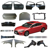 Coque de carrosserie de conversion de voiture de qualité OE, couvercle de coffre, couvercle de capot, garde-boue avant, support de radiateur, pare-chocs avant arrière pour Lexus is 250