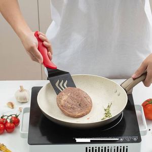 Cooking Cutter <b>Foldable</b> Long Stainless Steel Diy Pan-Fried Steak Grill <b>Bbq</b> Baking Tool Pizza Transfer - Product Image 3
