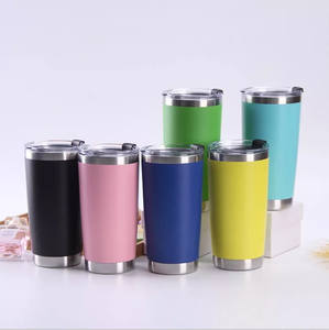 Vasos Térmicos de 20 oz, Vasos de Viaje de Doble Pared Aislados, Vasos de Acero Inoxidable con Recubrimiento en Polvo Duradero, con Tapa y Pajita - Product Image 3