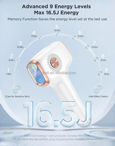 510K CE OEM ODM อุปกรณ์กำจัดขนเลเซอร์ IPL สำหรับใช้ในบ้านถาวรชุดเครื่องกำจัดขน IPL เลเซอร์ LAZER - Product Image 2