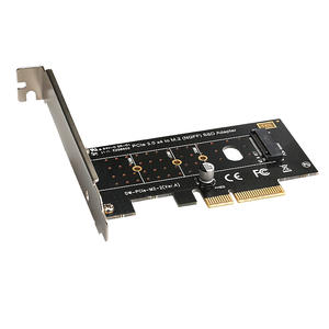 การ์ดอะแดปเตอร์ <span class=keywords><strong>M</strong></span>.<span class=keywords><strong>2</strong></span> NVMe PCIe x4 พร้อมขายึดโปรไฟล์ต่ํา - Product Image 2