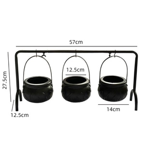 Lot de 3 Bols de Sorcière pour Décorations de Fête d'Halloween, Idéaux pour l'Intérieur et l'Extérieur, Parfaits pour Servir ou Orner la Table d'une Maison Hantée - Product Image 2