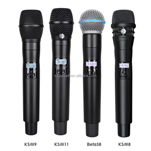 AD4D Micrófonos inalámbricos profesionales Equipo de sonido de audio Beta58a/KSM9/KSM8 Micrófono digital Equipo comercial Maquinaria AD4D - Product Image 2