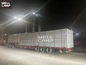 <span class=keywords><strong>บ้าน</strong></span>สำเร็จรูป WELLCAMP โมเดิร์นหรูหรา 2-3 ชั้น โครงสร้างเหล็กสำเร็จรูป แผงแซนวิช ขนาด 20 ฟุต 40 ฟุต แบบแพ็คแบน <span class=keywords><strong>บ้าน</strong></span>คอนเทนเนอร์สองห้องนอน สำหรับสำนักงาน - Product Image 6