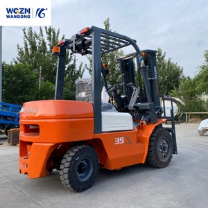 Дизельный вилочный погрузчик WGZN экспортного класса, 3,5 тонны, высокоэффективный, для перевозки грузов - Product Image 1