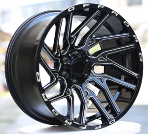 Jantes en alliage concaves profondes 20 22 pouces 5x5 5x5.5 6x135 6x139.7 pour Wrangler F150 Ranger <span class=keywords><strong>Bronco</strong></span> Ram 1500 Silverado GMC Sierra H2 - Product Image 2
