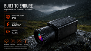 Caméra thermique industrielle 1280x1024 640x512 384x288, imageur infrarouge 12m 17m, mesure de température, caméra thermique économique - Product Image 5