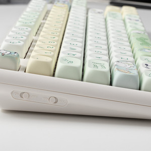 Teclas Redondeadas con Perfil <span class=keywords><strong>M</strong></span>-OA de <span class=keywords><strong>Pacha</strong></span> Dog/Cat/Piggy, Sublimación de Tinta PBT o Teclado Mecánico Mx 61/65/75/84/87 - Product Image 2