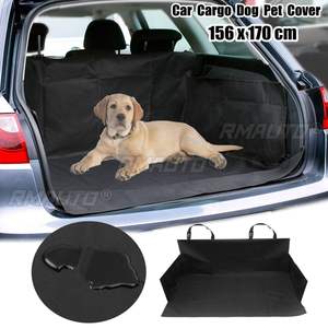 Funda impermeable para asiento de coche para perros, protector de maletero para SUV, cojín, forro, tapete Oxford - Product Image 1
