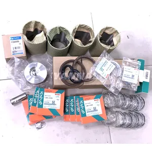 V2403 Cylinder Engine Liner Kit With Thrust Washer Oil Filter And Seal For Kubota Overhaul Rebuild Kit