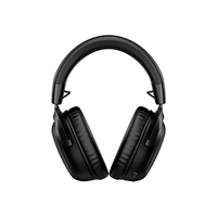 Casque de jeu sans fil HyperX Cloud III, circum-auriculaire, PC/PS5/PS4, 120 heures d'autonomie, 2,4 GHz, audio spatial DTS, affichage numérique, faible latence, 53 mm