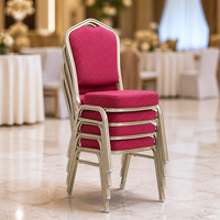 Chaises d'hôtel modernes et luxueuses pour banquets de mariage, chaises de salle à manger, chaises de chambre d'hôtel pour événements et fêtes de mariage
