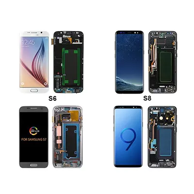 Wholesale Mobile phone spares parts LCD screen lcd display replacement for Samsung s9