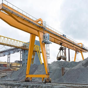 Grue à portique à double poutre Système de levage de chariot électrique robuste Moteur de 100 tonnes Télécommande au sol Hauteur de levage 20m - Product Image 6