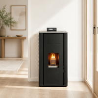 Radiateurs à granulés hydro PG-200, chauffage au sol autonome, écologiques, durables, avec contrôle intelligent Wi-Fi, pour villas et salons