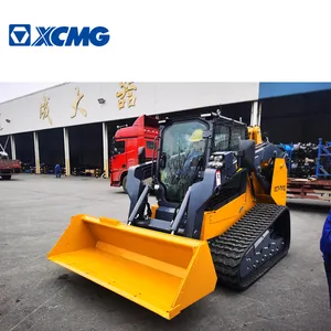 XCMG official Used XC7-TV12 EPA T4F track skid steer loader with skid steer bucket