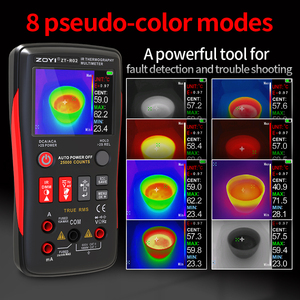 Termocamera a Infrarossi ZOYI ZT-R02, Risoluzione 96x96, Lunghezza d'Onda 8-14μm, Ricaricabile USB Type-C, Temperatura Regolabile - Product Image 4