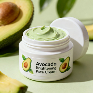 Korean Avocado Face <b>Cream</b> Organic Whitening And Anti-Aging Moisturizer Centella <b>For</b> Dry Sensitive <b>Skin</b> - Product Image 2