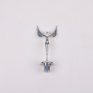 Custom Plastic Star Award Trophy Parts Token Use for Plastic Crafts